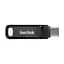 Накопичувач 256GB USB 3.1 Type-A + Type-C Ultra Dual Drive Go Чорний SanDisk teh0013406 - мініатюра 2