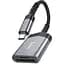 Кардрідер USB Hoco UA25, чорний, Type-C2.0 - microSD / SD - мініатюра 1