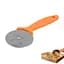 Нож колесо для пиццы роликовый 20 см, Kitchen Master Оранжевый 84538 - миниатюра 1