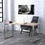 Письмовий стіл Loft Design Q-160-18 (Дуб Борас) - мініатюра 1