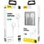 Навушники Aspor A219 Stereo Earphone 3.5 мм з мікрофоном білі - мініатюра 1