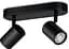 WiZ Світильник точковий накладний розумний IMAGEO Spots, 2х5W, 2200-6500K, RGB, Wi-Fi, чорний - мініатюра 4