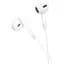 Навушники Hoco Pure joy wire control earphones with microphone 3.5 мм M109 білі - мініатюра 8