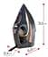 Утюг Camry CR 5036 black-gold 3400Вт/ 360 мл/ керамика/ ''Капля-стоп''/автовыключение/ черный - миниатюра 6