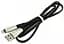 Кабель Dengos PLS-L-PLSK Flat Lightning Cable 1m Black - миниатюра 1