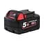 Акумулятор Redlithium M18 18В 5А·год 0.8кг Milwaukee hoz0014282 - мініатюра 2