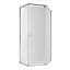 Душова кабіна Qtap Scorpio CRM10115-AC6 100x100 см, скло Clear 6 мм, покриття CalcLess, без піддона, Універсальна, хром, без поддона - мініатюра 1