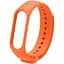 Ремешок Silicone Mi Band 3/4 Tangerine - миниатюра 1
