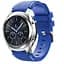 Ремінець BeWatch для Samsung Galaxy Watch 46/3 45мм/Gear S3 силіконовий 22мм ECO Синій (1021105) - мініатюра 1