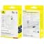 Дата кабель Baseus Display 2 Type-C to Type-C 100W (1m) (P10382702) Moon White - мініатюра 4
