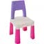 Комплект Poppet Color Pink: стілець + подушка на стілець 55x28x28 см (PP-003P-G) - мініатюра 2