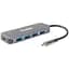 D-Link USB-Концентратор DUB-2340 3xUSB3.0, 1xUSB3.0 (Швидка зарядка), 1xUSB-C/PD, USB-C - мініатюра 1
