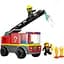Конструктор LEGO City Пожежна машина з драбиною 82 деталі (60463) - мініатюра 3