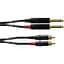Коммутационный кабель Cordial 2хJack 6.3 - 2хRCA 3м CFU 3 PC - миниатюра 1