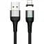 Кабель Usams Lightning Aluminum Alloy Магнітний US-SJ326 U28 1 м 2.4A - мініатюра 1