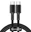 Кабель Baseus High Density Braided Type-C to Type-C 100W (CATGD-01) - мініатюра 1