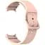 Ремінець для Samsung Galaxy Watch 5 44mm - бежевий ширина кріплення 20мм силікон Watchbands Color Angle (W29-5WB91937766) - мініатюра 1