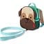 Рюкзак дитячий Skip Hop Zoo Мопс коричневий з зеленим (9L753910) - мініатюра 2