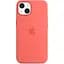 Оригинальный силиконовый чехол Apple Silicone Case MagSafe для iPhone 13 Pink Pomelo MM253ZE/A - миниатюра 7