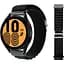 Ремінець для Samsung Galaxy Watch 5 44mm - чорний Watchbands NormalCloth ширина кріплення 20мм нейлоновий (W24-7WB77632132) - мініатюра 1