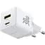 Зарядний пристрій Baseus Palm Fast Charger C+U 30W EU moon white (P1011160A213-00) - мініатюра 2