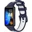 Ремінець DK для Huawei Band 8 / 9 Silicone Sport Band Nike (016452) (blue / white) - мініатюра 2