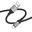 Кабель Hoco X102 Fresh charging data cable Micro 1 м чорний - мініатюра 1