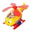 Дитяча каталка на палиці "Вертоліт" Bambi 0302(Yellow) жовта - мініатюра 1