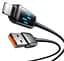 Кабель Mcdodo LED Display USB-A to Lightning Data Cable 1,2 м Черный - миниатюра 2