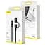 Кабель Baseus Twins Cable Type-C to Type-C\Lightning 60W 3A 1m CATLYW-H01 Black - миниатюра 2