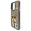 Чохол Nimmy 3D Matal Buttons Apple iPhone 15 Pro Cat Grey - мініатюра 2