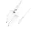 Комплект зарядного блока и кабеля Hoco Proton C98A Micro USB Cable 1USB 18W белый - миниатюра 6