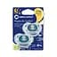 Пустушка силіконова Bebe Confort Physio Air Dummy Phospho Bblue Octopus, анатомічна, 0-6 міс., 2 шт., синя (3104201940) - мініатюра 4