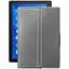 Чехол StatusCASE из экокожи для планшета Lenovo Tab E10 TB-X104L Серый - миниатюра 1