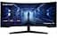 Монітор 34" Samsung Odyssey G5 C34G55TW Curved UWQHD VA 165Hz (LC34G55TWWIXUA) Б/в - мініатюра 1