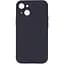 Чохол Silicone Case із захистом камери Full Apple iPhone 15 Plus Dark Grey - мініатюра 1