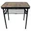 Складной стол Bo-Camp Garland 60x45 cm Black/Wood look (1404195) - миниатюра 9