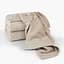Рушник МВМ My Home Бриз 70х140 см бежевий (BT-03 L BEIGE) - мініатюра 4