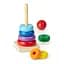 Пірамідка Melissa&Doug дерев'яна райдужна (MD10576) - мініатюра 3