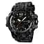 Наручний годинник чоловічий Skmei 1155 Gray Black, 1155BGYBK (12278) - мініатюра 1