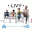 Стульчик для кормления Kinderkraft Livy Aster Pink розовый (00-00305088) - миниатюра 5
