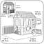 Детский игровой домик Feber Multi Activity House 6 в 1 (13048) - миниатюра 5