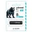 USB флеш накопичувач Wibrand 8GB Grizzly Black USB 2.0 (WI2.0/GR8P3B) - мініатюра 2
