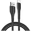 Дата кабель USB 2.0 AM to Lightning 1.0m led black ColorWay (CW-CBUL034-BK) - мініатюра 1