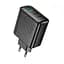 Адаптер мережевий HOCO Article charger CS26A |1USB/2Type-C, 45W/3A, PD/QC| - мініатюра 1