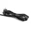 Сетевой удлинитель Videx Oncord з/з 6 п 3 м (3x1.5 мм) с кнопкой черный (VF-PD63G-B) - миниатюра 7