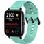 Ремінець силіконовий BeWatch для Xiaomi Amazfit BIP/GTS/GTR S 20 мм М'ятний (1012389S) - мініатюра 1