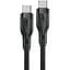 Кабель Acefast C8-03 USB-C to USB-C зарядный кабель для передачи данных черный - миниатюра 1