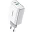 Зарядний пристрій Ugreen CD170 36W USB + Type-C Charger (White) (60468) - мініатюра 1