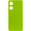 Чохол Silicone Cover Lakshmi Full Camera (A) для Oppo A58 4G Салатовий / Neon Green - мініатюра 1
